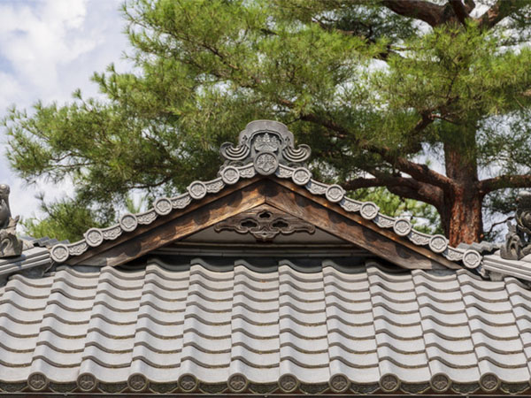 獨(dú)特的筒瓦為古建筑增添魅力